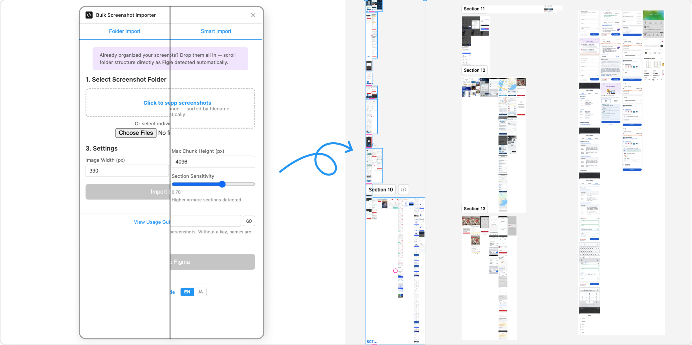 Bulk Screenshot Importer