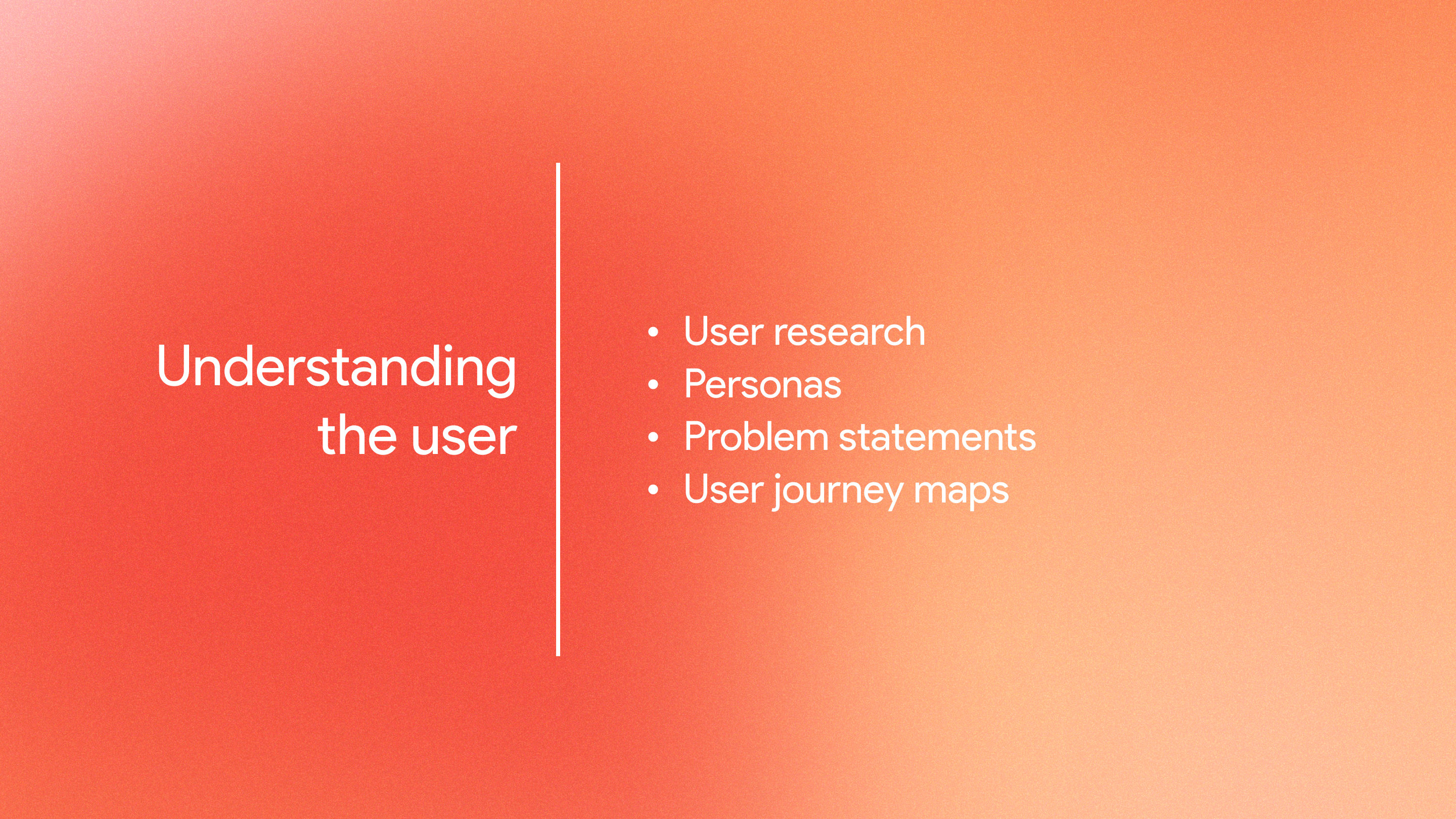 Understanding the User placeholder