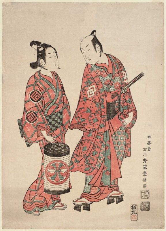 Actors Nakamura & Sanogawa